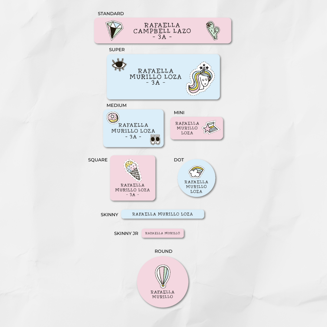 Etiquetas Diamond