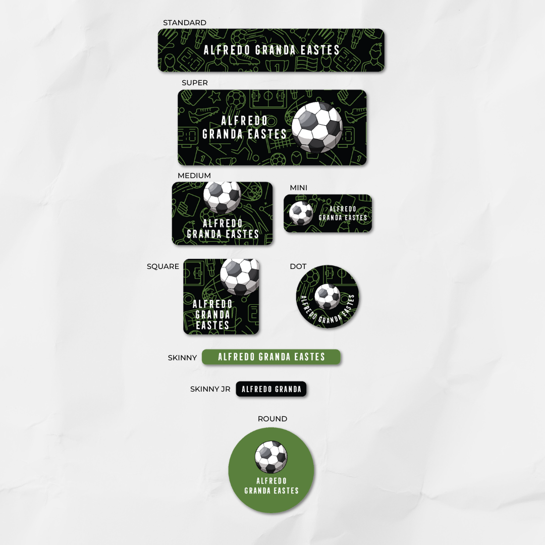 Etiquetas Football