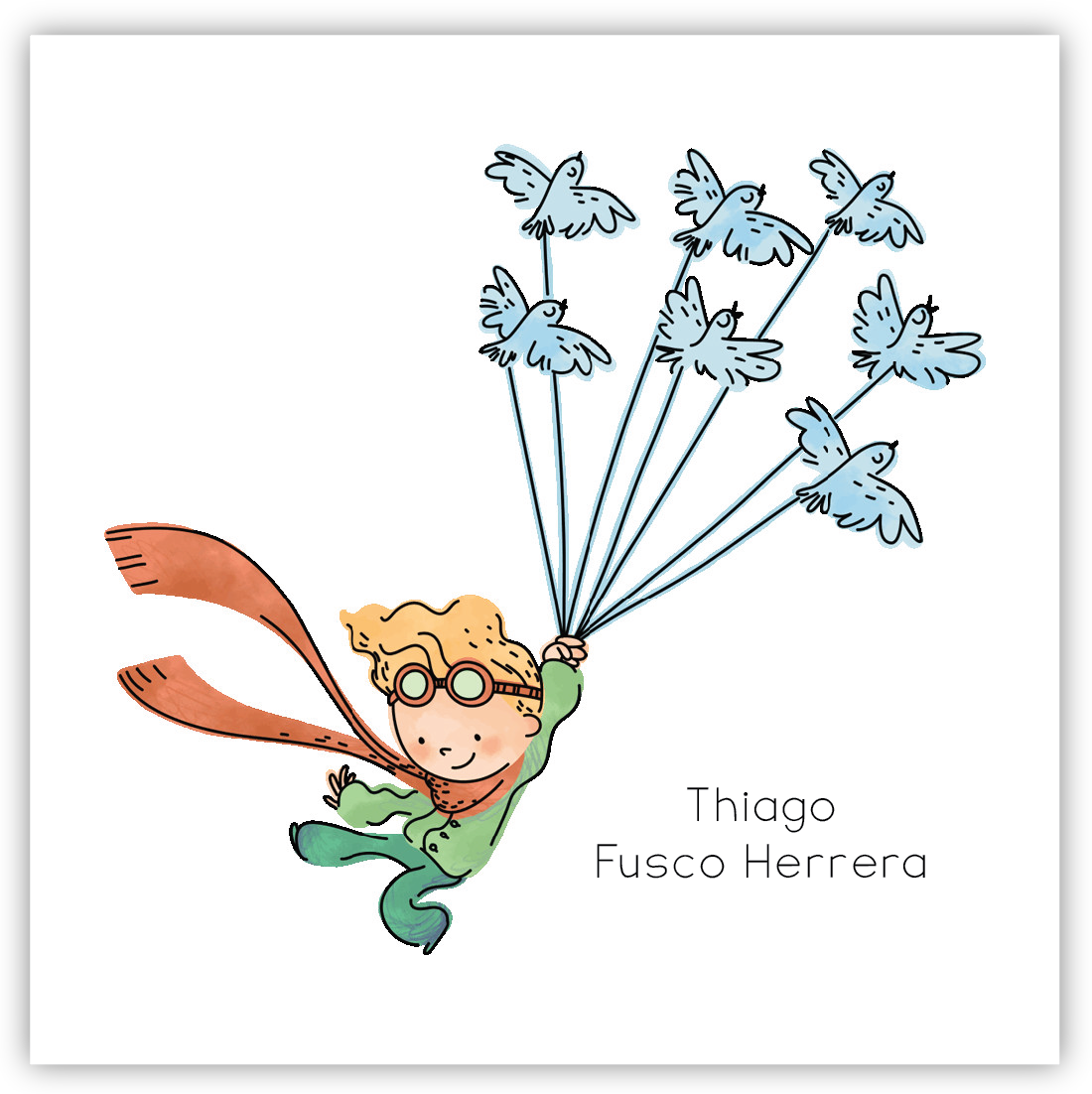 Tarjetita Principito