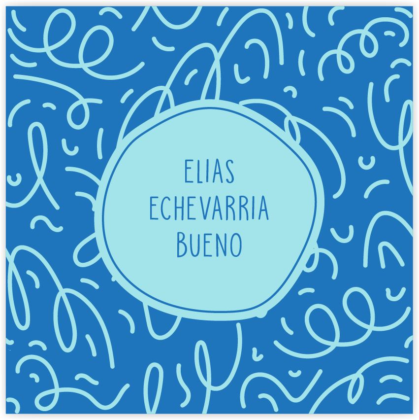 Tarjetita Doodle Niño