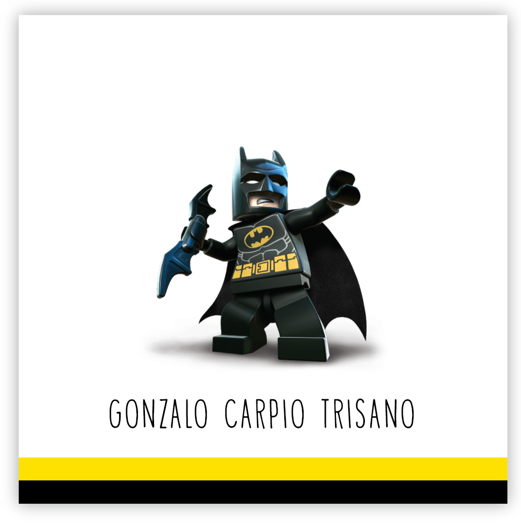 Tarjetita Lego Batman
