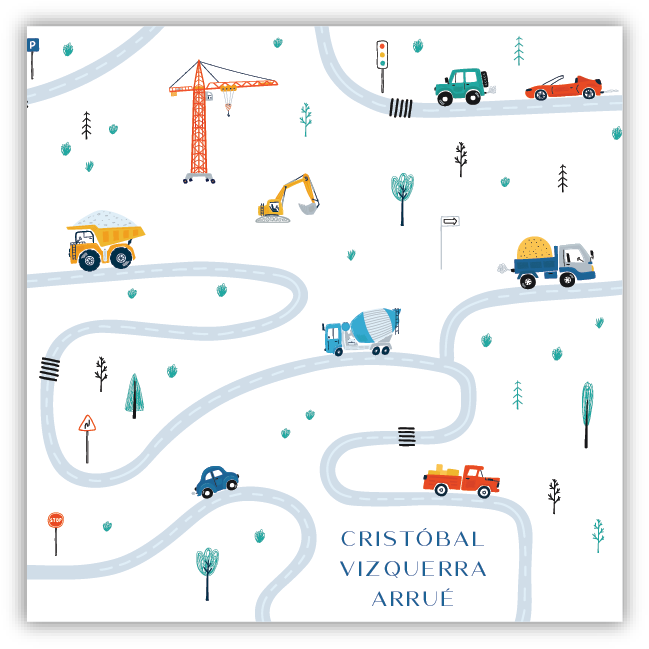 Tarjetita Carritos Ciudad