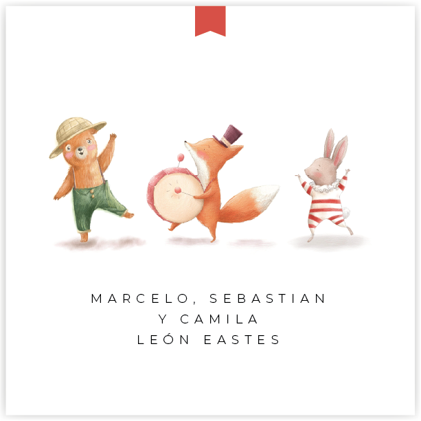 Tarjetita Comparsa Circo