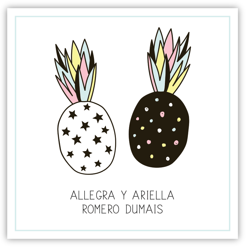 Tarjetita Piñas