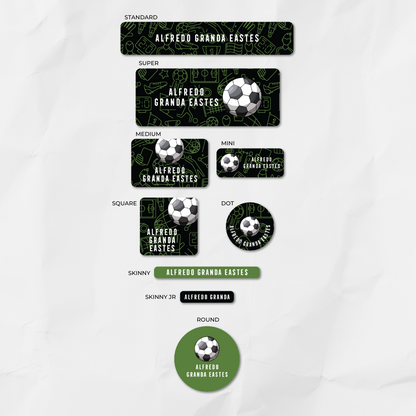 Etiquetas Football