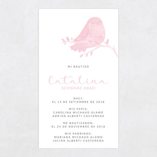 Capillo Canto Rosado