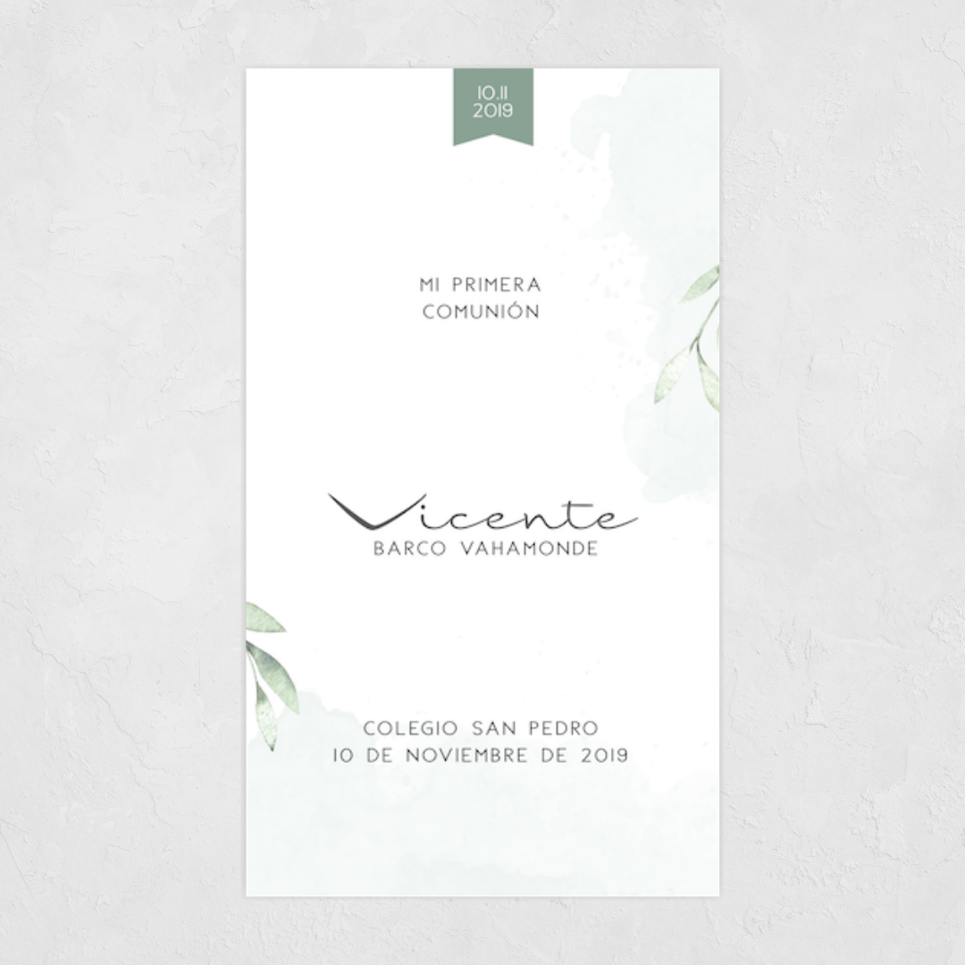 Estampa Minimal Verde