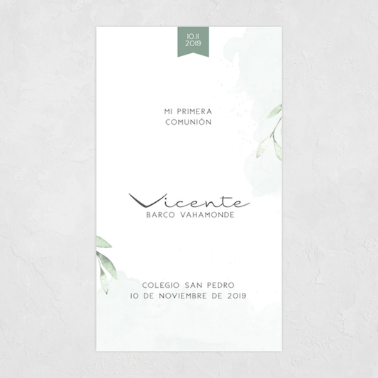 Estampa Minimal Verde