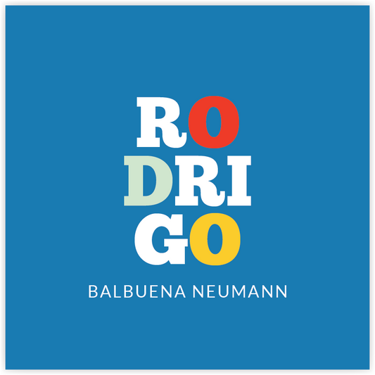 Tarjetita Blue Block Niño