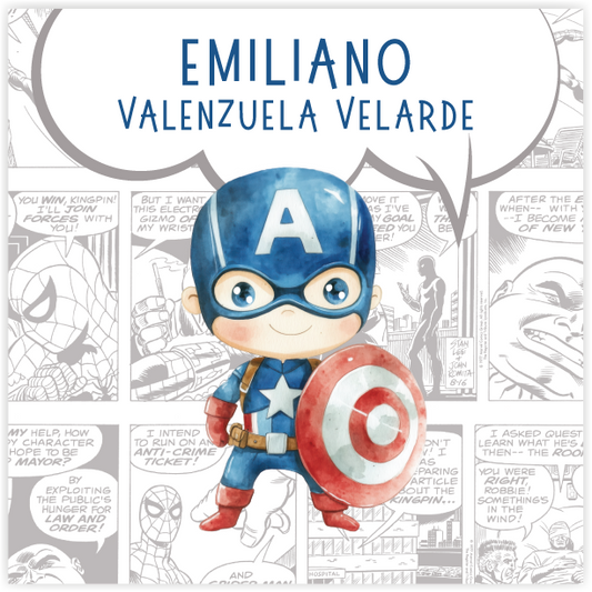 Tarjetita Capitán America