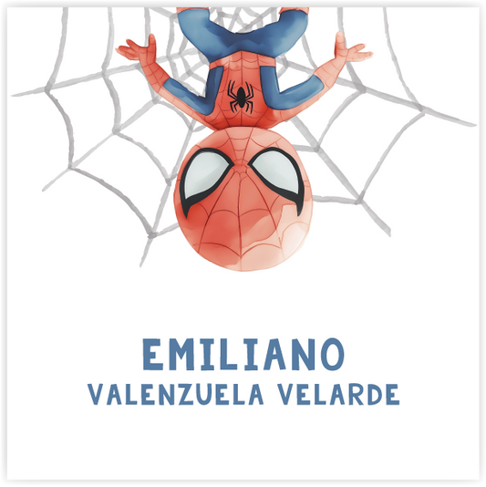 Tarjetita Spiderman
