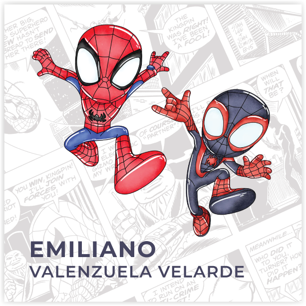 Tarjetita Spideys