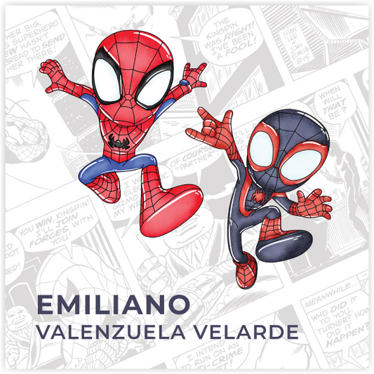 Tarjetita Spideys
