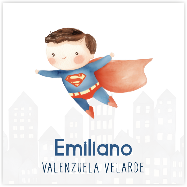Tarjetita Superman