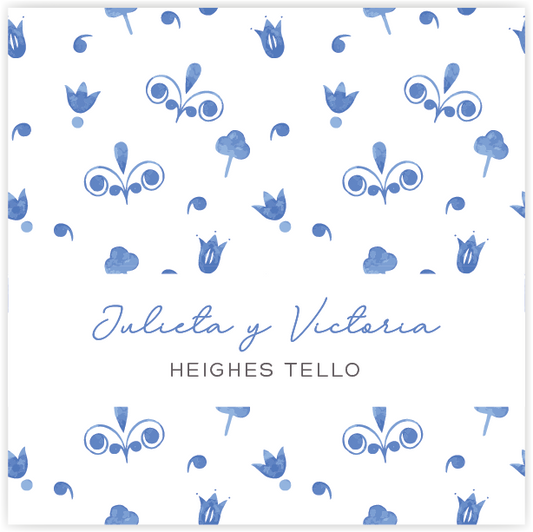 Tarjetita Azulejos