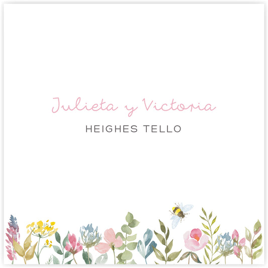 Tarjetita Bee Happy