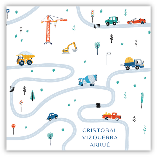Tarjetita Carritos Ciudad