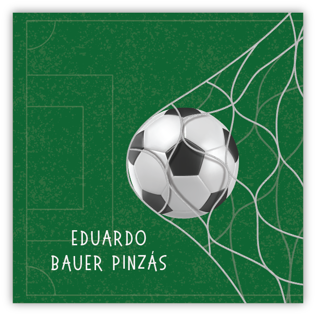 Tarjetita Futbol Gol