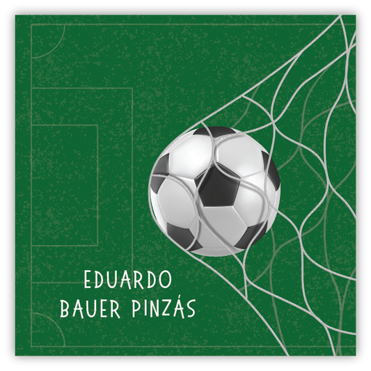 Tarjetita Futbol Gol