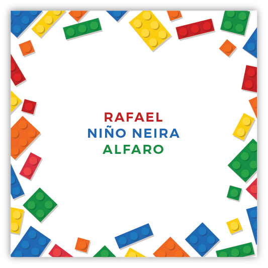 Tarjetita Lego Alrededor