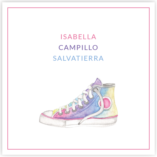 Tarjetita Converse
