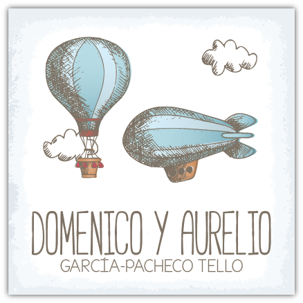 Tarjetita Vintage Planes